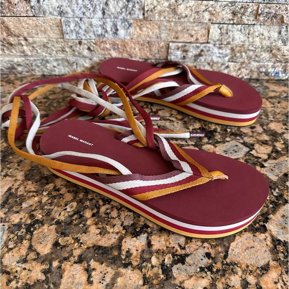 Isabel Marant Tunoi Rope Lace-Up Sandal - Picture 2 of 10